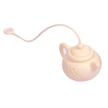 Load image into Gallery viewer, 3 PCS Creative Silicone Tea Bag Tea Pot Shape Tea Filter Safely Cleaning Infuser