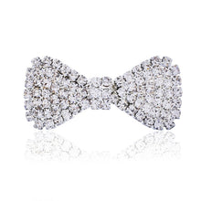 Load image into Gallery viewer, 2 PCS  Fashion Women Crystal Rhinestone Hairpins Bow Knot Barrettes