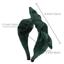 Load image into Gallery viewer, Rabbit Ears Cloth Bow Headband Girls Hair Hoop Bands Accessories