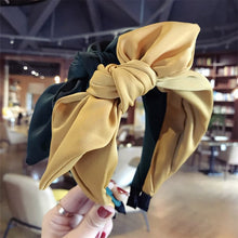 Load image into Gallery viewer, Rabbit Ears Cloth Bow Headband Girls Hair Hoop Bands Accessories