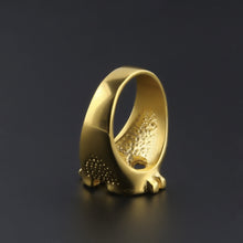 Load image into Gallery viewer, Rock Bling Gold US Dollar Sign Signets Rings for Men Jewelry, Gold