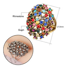 Load image into Gallery viewer, Women Charms Bohemia Jewelry Antique Resin Ethnic Rings, 7, 8, 9, 10