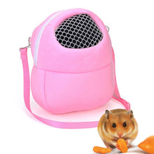 Load image into Gallery viewer, Pet Bag Small Pet Hamster Carrier Pure Color Leash Travel Bag, S, M, L