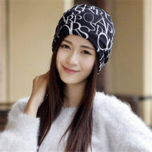 Load image into Gallery viewer, Women Letter Pattern Multipurpose Turban Cap Chemotherapy Cap