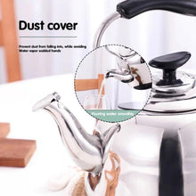 Load image into Gallery viewer, Stainless Steel Whistle Kettle for Induction Cooker Home Classical Piano Sound Singing Pot without Magnetic Heat, 1L, 1.5L, 2L, 3L