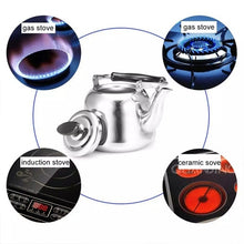 Load image into Gallery viewer, Stainless Steel Whistle Kettle for Induction Cooker Home Classical Piano Sound Singing Pot without Magnetic Heat, 1L, 1.5L, 2L, 3L