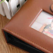 Load image into Gallery viewer, 6 inch PU Leather Family Daily Photo Album with Creative Pocket