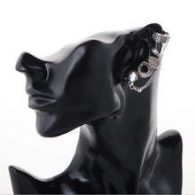 Load image into Gallery viewer, Bohemia Punk Style Vintage Crown Tassel Earring Sets for Women