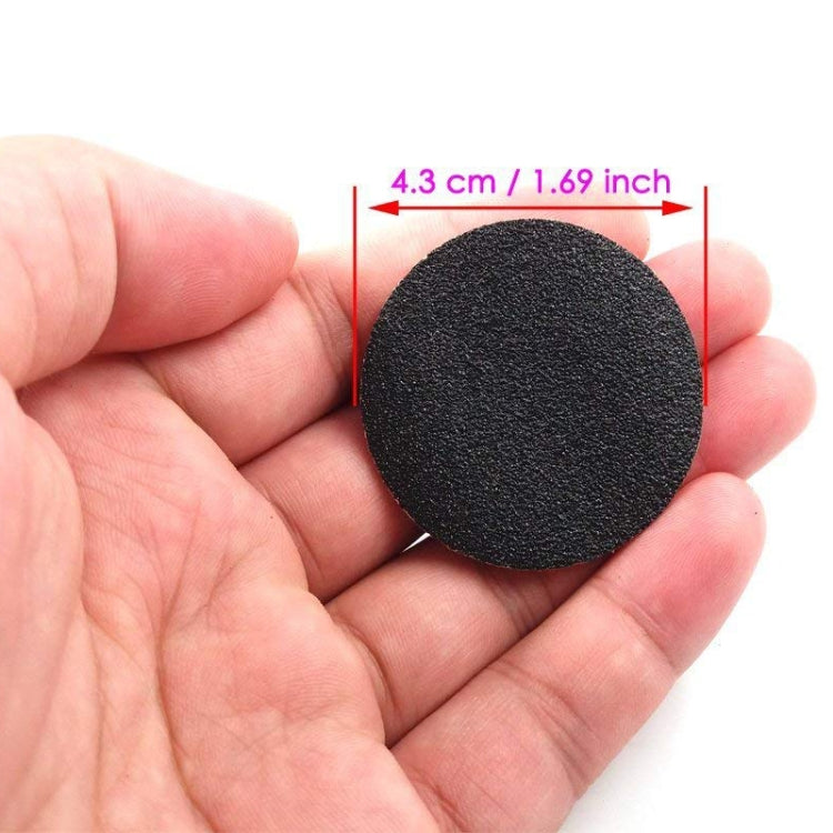 60 PCS Replacement Sandpaper Disk for Electric Foot Polisher, 60 Mesh (Grit), 80 Mesh(Medium Sand), 100 Mesh(Fine Sand), 180 Mesh(Extra Fine Sand)