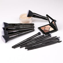 Load image into Gallery viewer, Zoreya Brand Soft Synthetic Bristles Makeup Brush Set Eye Make Up Tools Cruelty Free Black Blending Crease Foundation Brushes