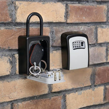 Load image into Gallery viewer, Safty Key Lock Box Combination Portable Aluminium Alloy Key Safe Box Security Key Holder Secure Box, Security Key Holder