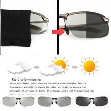 Load image into Gallery viewer, Photochromic Sunglasses Day and Night Vision Driving Eyewear
