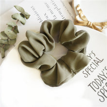 Load image into Gallery viewer, 2 PCS Large Intestine Ring Hair Band Women Fabric Ponytail Seamless Stretch Hair Jewelry
