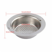 Load image into Gallery viewer, Hand-held Shower Drain Hole Filter Stainless Steel Kitchen Sink Strainer