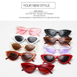 Sexy Ladies Cat Eye Sunglasses Women Vintage Sun Glasses