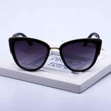 Load image into Gallery viewer, Fashion Cat Eye  Vintage Gradient Glasses UV400 Sunglasses for Ladies
