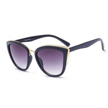 Load image into Gallery viewer, Fashion Cat Eye  Vintage Gradient Glasses UV400 Sunglasses for Ladies