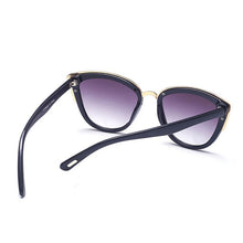 Load image into Gallery viewer, Fashion Cat Eye  Vintage Gradient Glasses UV400 Sunglasses for Ladies