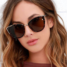 Load image into Gallery viewer, Fashion Cat Eye  Vintage Gradient Glasses UV400 Sunglasses for Ladies