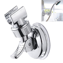 Load image into Gallery viewer, Shower Head Handset Holder Chrome Bathroom Wall Mount Adjustable Suction Bracket, Fully Plated