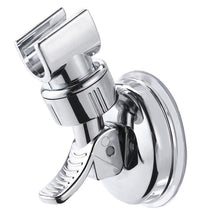 Load image into Gallery viewer, Shower Head Handset Holder Chrome Bathroom Wall Mount Adjustable Suction Bracket, Fully Plated