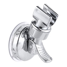 Load image into Gallery viewer, Shower Head Handset Holder Chrome Bathroom Wall Mount Adjustable Suction Bracket, Fully Plated