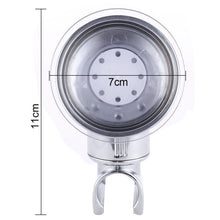 Load image into Gallery viewer, Shower Head Handset Holder Chrome Bathroom Wall Mount Adjustable Suction Bracket, Fully Plated