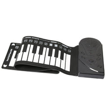 Load image into Gallery viewer, 49-Key Portable Hand-Rolled Piano With Horn Children Beginners To Practice Electronic Piano, 49-Key Hand-Rolled Piano