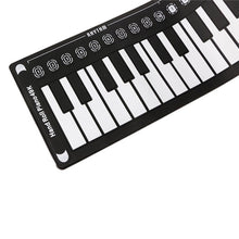 Load image into Gallery viewer, 49-Key Portable Hand-Rolled Piano With Horn Children Beginners To Practice Electronic Piano, 49-Key Hand-Rolled Piano