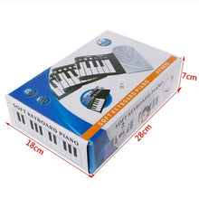 Load image into Gallery viewer, 49-Key Portable Hand-Rolled Piano With Horn Children Beginners To Practice Electronic Piano, 49-Key Hand-Rolled Piano