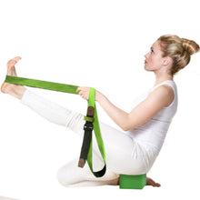 Load image into Gallery viewer, Cotton Double Yoga Stretch Band Resistance Band, Size: 300 x 3.8cm