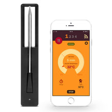 Load image into Gallery viewer, BBQ Kitchen Wireless Bluetooth Smart Food Oven Thermometer, Food Temperature Range: 0-100 degree