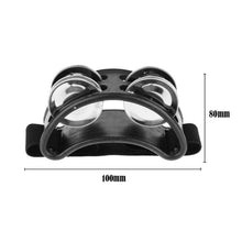 Load image into Gallery viewer, Aluminum Percussion Cajon Foot Bell, Size: 10 x 8 x 4cm