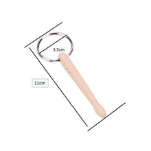 Load image into Gallery viewer, Mini Drumsticks Keychain Beech Drum Sticks Percussion Music Gift