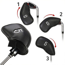 Load image into Gallery viewer, 12 in 1 PU Leather Golf Club Cap Set