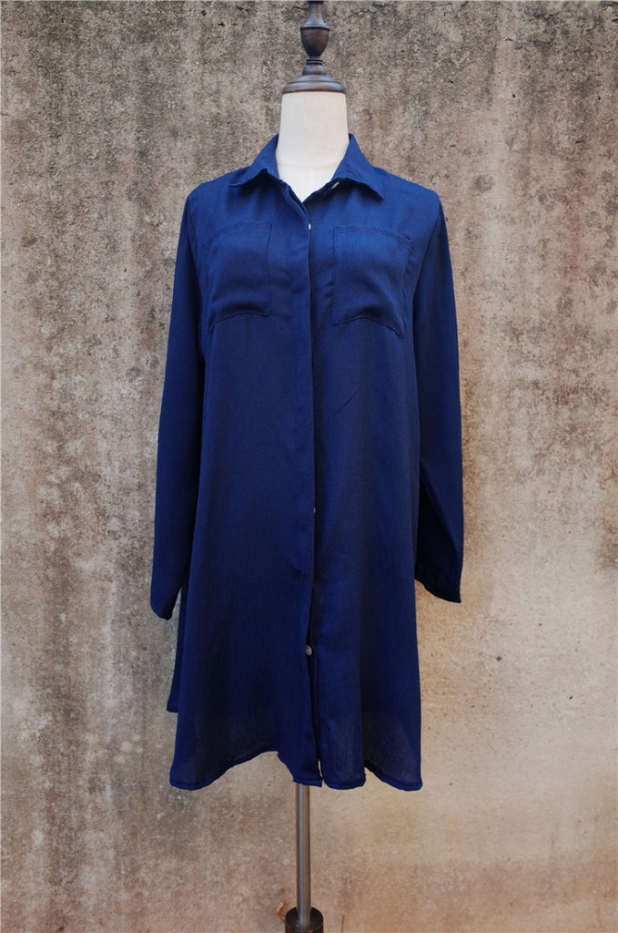 Beach Cover Up Robe  Pocket Swimsuit Cover Up Sarong Beach Shirt Tops Bathing Suit Women Beachwear Pareo Tunic