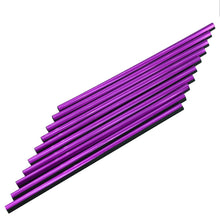 Load image into Gallery viewer, 10 PCS Car Interior Mouldings Decorative Air Conditioning Outlet U-shaped Bright Strip Clip, Red, Purple, Silver, Gold, Blue