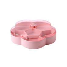 Load image into Gallery viewer, Flower-shaped Transparent Wedding Candy Snack Dried Fruit Storage Box, Single Layer, Double Layer