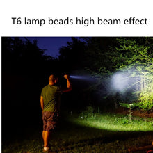 Load image into Gallery viewer, SKYWOLFEYE  Lamp Head 360 Degree Rotation USB Rechargeable LED Glare Flashlight With Magnet COB Work Light, Without Battery, With An 18650 Battery, With An 26650 Battery