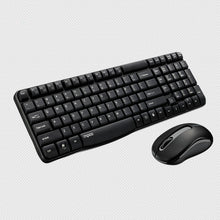 Load image into Gallery viewer, Rapoo X1800S 2.4GHz Wireless Keyboard and Mouse Set, Black, White