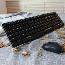 Load image into Gallery viewer, Rapoo X1800S 2.4GHz Wireless Keyboard and Mouse Set, Black, White