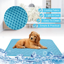 Load image into Gallery viewer, SFB104 Summer Cooling Mats Blanket Ice Pet Dog Cat Bed Mats, 50x40cm, 63x50cm, 70x56cm, 102x70cm