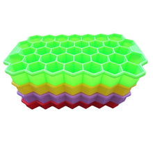 Load image into Gallery viewer, 37 Grids Ice Cubes Honeycomb Ice Cream Maker Form DIY Mould Popsicle Molds Yogurt Ice Box Fridge Treats Freezer