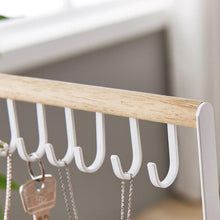 Load image into Gallery viewer, Hook Jewelry Rack Mobile Phone Jewelry Glasses Desktop Two-layer Display Rack, Jewelry Rack