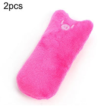 Load image into Gallery viewer, 2 PCS Teeth Grinding Catnip Toys Funny Interactive Plush Cat Toy Pet Kitten Chewing Toy  Claws Thumb Bite Cat mint for Cats