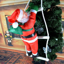 Load image into Gallery viewer, Christmas Pendant Ladder Santa Claus Doll Tree New Year Ornaments