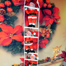 Load image into Gallery viewer, Christmas Pendant Ladder Santa Claus Doll Tree New Year Ornaments