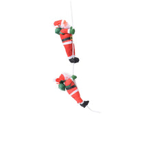 Load image into Gallery viewer, Christmas Pendant Ladder Santa Claus Doll Tree New Year Ornaments