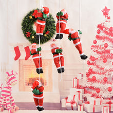 Load image into Gallery viewer, Christmas Pendant Ladder Santa Claus Doll Tree New Year Ornaments