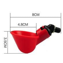 Load image into Gallery viewer, Adjustable Vreeding Equipment Export Type Drinking Bowl Poultry Drinker, Drinking Bowl Poultry Drinker